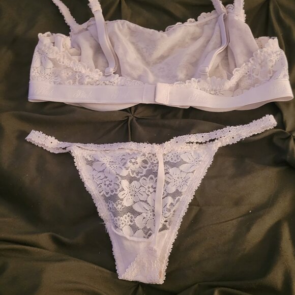 PINK Lingerie Set Bra & Panty - Picture 2 of 2